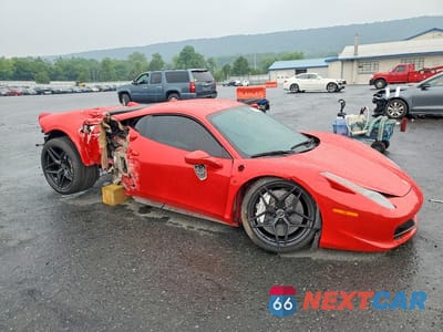 Czwarte zdjęcie samochodu z boku: 2012 FERRARI 458 ITALIA VIN:ZFF67NFAXC0184744 - miniatura