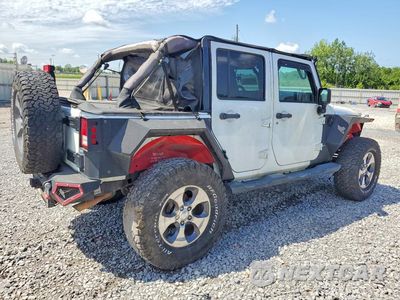 Trzecie zdjęcie samochodu z tyłu: 2016 JEEP WRANGLER UNLIMITED SAHARA VIN:1C4BJWEG0GL103765 - miniatura