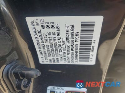 Zdjęcie 13 z 13 samochodu: 2015 HONDA CR-V LX VIN:2HKRM4H38FH694014 - miniatura