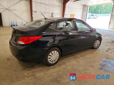 Trzecie zdjęcie samochodu z tyłu: 2013 HYUNDAI ACCENT GLS VIN:KMHCT4AE1DU298333 - miniatura