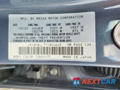 Zdjęcie 12 z 12 samochodu: 2026 MAZDA 3 PREFERRED VIN:JM1BPBLL7T1854049 - miniatura