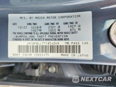 Zdjęcie 12 z 12 samochodu: 2026 MAZDA 3 PREFERRED VIN:JM1BPBLL7T1854049 - miniatura
