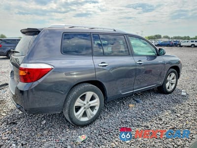 Trzecie zdjęcie samochodu z tyłu: 2010 TOYOTA HIGHLANDER LIMITED VIN:5TDDK3EH6AS021591 - miniatura