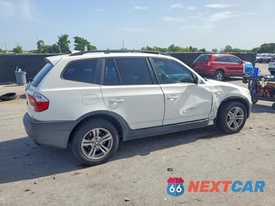 Trzecie zdjęcie samochodu z tyłu: 2005 BMW X3 3.0I VIN:WBXPA93495WD17803 - miniatura