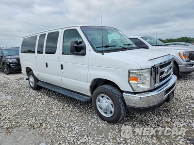 Czwarte zdjęcie samochodu z boku: 2009 FORD ECONOLINE E350 SUPER DUTY WAGON VIN:1FBNE31L99DA58913 - miniatura