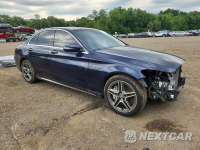 Czwarte zdjęcie samochodu z boku: 2021 MERCEDES-BENZ C 43 AMG VIN:W1KWF6EB7MR613424 - miniatura