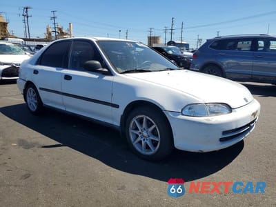 Czwarte zdjęcie samochodu z boku: 1992 HONDA CIVIC LX VIN:JHMEG8552NS032687 - miniatura