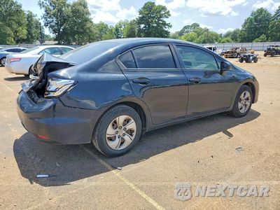 Trzecie zdjęcie samochodu z tyłu: 2015 HONDA CIVIC LX VIN:19XFB2E52FE062486 - miniatura
