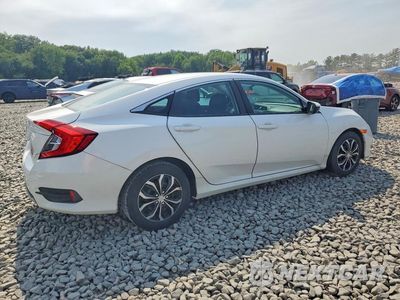 Trzecie zdjęcie samochodu z tyłu: 2021 HONDA CIVIC LX VIN:2HGFC2F69MH527174 - miniatura