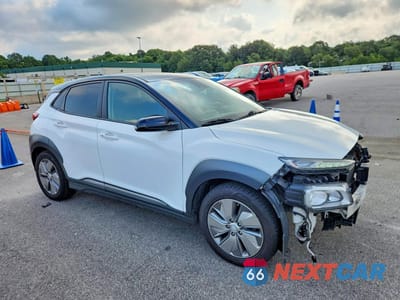 Czwarte zdjęcie samochodu z boku: 2021 HYUNDAI KONA SEL VIN:KM8K23AG7MU133932 - miniatura
