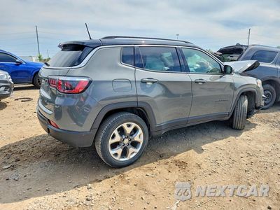 Trzecie zdjęcie samochodu z tyłu: 2020 JEEP COMPASS LIMITED VIN:3C4NJDCB6LT146742 - miniatura