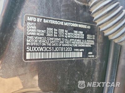 Zdjęcie 14 z 14 samochodu: 2018 BMW X4 XDRIVE28I VIN:5UXXW3C51J0T81203 - miniatura
