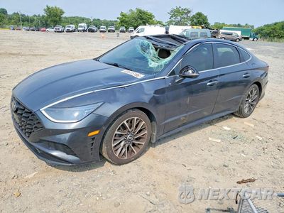 2021 HYUNDAI SONATA LIMITED 5NPEH4J24MH102044 - główne zdjęcie licytacji z USA - miniatura