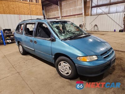 Czwarte zdjęcie samochodu z boku: 1997 DODGE GRAND CARAVAN SE VIN:1B4GT44L8VB315400 - miniatura