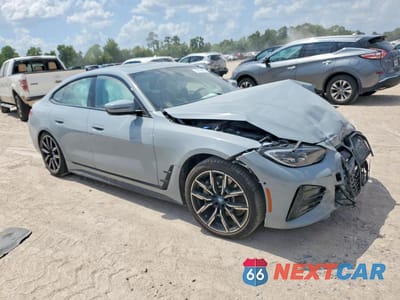 Czwarte zdjęcie samochodu z boku: 2024 BMW I4 EDRIVE 35 VIN:WBY43AW09RFS44955 - miniatura