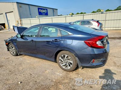 Drugie zdjęcie samochodu z przodu: 2018 HONDA CIVIC EX VIN:19XFC2F75JE001722 - miniatura