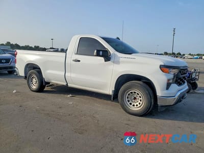 Czwarte zdjęcie samochodu z boku: 2024 CHEVROLET SILVERADO C1500 VIN:3GCNAAEK3RG137896 - miniatura