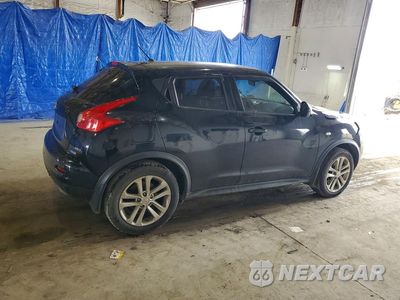Trzecie zdjęcie samochodu z tyłu: 2014 NISSAN JUKE S VIN:JN8AF5MV7ET356736 - miniatura