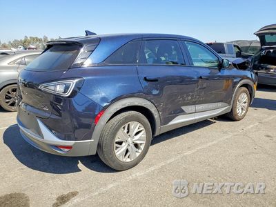 Trzecie zdjęcie samochodu z tyłu: 2022 HYUNDAI NEXO BLUE VIN:KM8J74A67NU025578 - miniatura