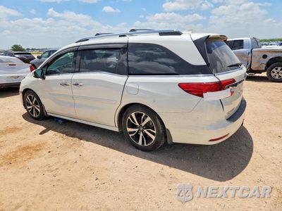 Drugie zdjęcie samochodu z przodu: 2018 HONDA ODYSSEY ELITE VIN:5FNRL6H91JB059520 - miniatura