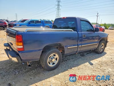 Trzecie zdjęcie samochodu z tyłu: 2002 CHEVROLET SILVERADO C1500 VIN:1GCEC14W82Z286325 - miniatura