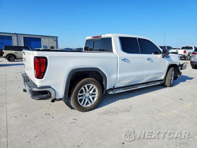 Trzecie zdjęcie samochodu z tyłu: 2020 GMC SIERRA C1500 SLT VIN:3GTP8DED5LG176696 - miniatura