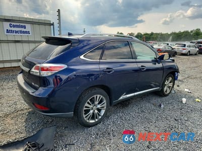 Trzecie zdjęcie samochodu z tyłu: 2014 LEXUS RX 450H VIN:JTJBC1BA4E2454756 - miniatura