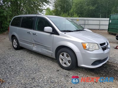 Czwarte zdjęcie samochodu z boku: 2012 DODGE GRAND CARAVAN SXT VIN:2C4RDGCG7CR295914 - miniatura