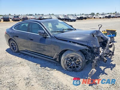 Czwarte zdjęcie samochodu z boku: 2025 BMW I4 EDRIVE 40 VIN:WBY23HD09SFU07676 - miniatura