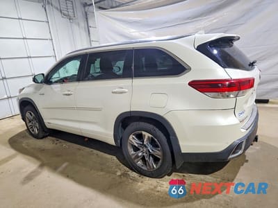 Drugie zdjęcie samochodu z przodu: 2019 TOYOTA HIGHLANDER LIMITED PLATINUM VIN:5TDDGRFH7KS072697 - miniatura