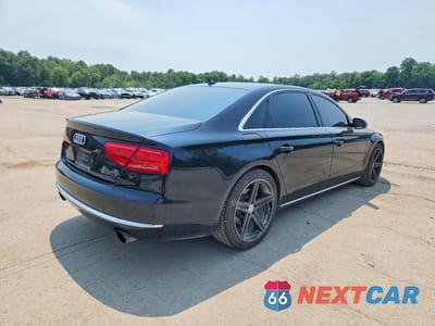 Trzecie zdjęcie samochodu z tyłu: 2014 AUDI A8 L QUATTRO VIN:WAURGAFD0EN008240 - miniatura