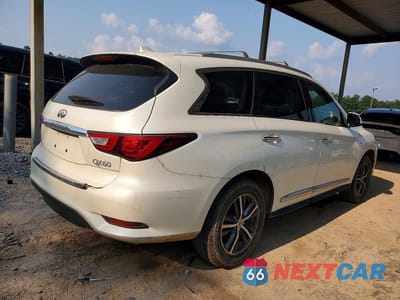 Trzecie zdjęcie samochodu z tyłu: 2017 INFINITI QX60 BASE VIN:5N1DL0MNXHC553808 - miniatura