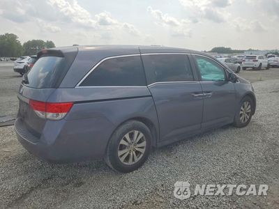 Trzecie zdjęcie samochodu z tyłu: 2016 HONDA ODYSSEY EXL VIN:5FNRL5H66GB147035 - miniatura
