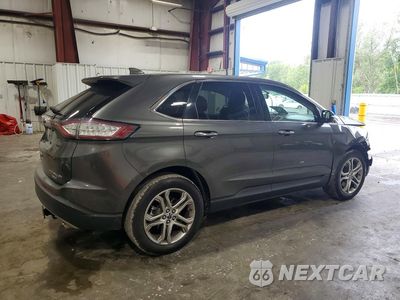 Trzecie zdjęcie samochodu z tyłu: 2016 FORD EDGE TITANIUM VIN:2FMPK4K90GBB70083 - miniatura