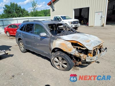 Czwarte zdjęcie samochodu z boku: 2011 SUBARU OUTBACK 2.5I LIMITED VIN:4S4BRBKC4B3372228 - miniatura