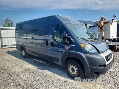 Czwarte zdjęcie samochodu z boku: 2020 RAM PROMASTER 3500 DELIVERY VAN VIN:3C6URVJGXLE144237 - miniatura