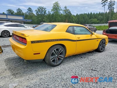 Trzecie zdjęcie samochodu z tyłu: 2012 DODGE CHALLENGER SRT-8 VIN:2C3CDYCJ2CH229935 - miniatura