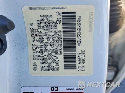 Zdjęcie 12 z 12 samochodu: 2012 TOYOTA COROLLA L VIN:5YFBU4EE6CP061310 - miniatura