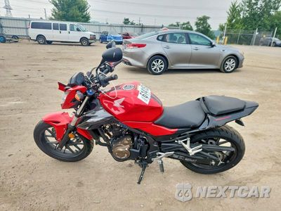 Trzecie zdjęcie samochodu z tyłu: 2017 HONDA CB500 FA - ABS VIN:MLHPC4508H5400048 - miniatura