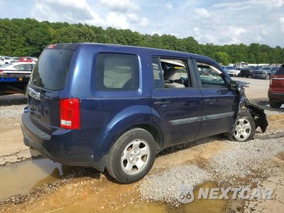 Trzecie zdjęcie samochodu z tyłu: 2014 HONDA PILOT LX VIN:5FNYF3H25EB014400 - miniatura