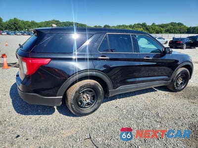 Trzecie zdjęcie samochodu z tyłu: 2023 FORD EXPLORER POLICE INTERCEPTOR VIN:1FM5K8AB0PGB84593 - miniatura