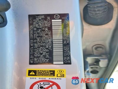 Zdjęcie 13 z 13 samochodu: 2012 LEXUS CT 200 VIN:JTHKD5BH8C2069801 - miniatura