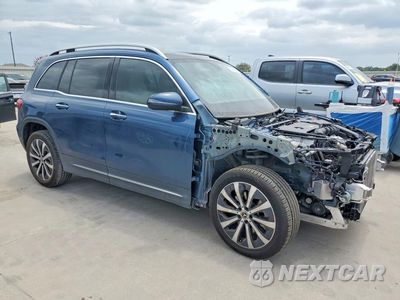 Czwarte zdjęcie samochodu z boku: 2023 MERCEDES-BENZ GLB 250 VIN:W1N4M4GB2PW302197 - miniatura