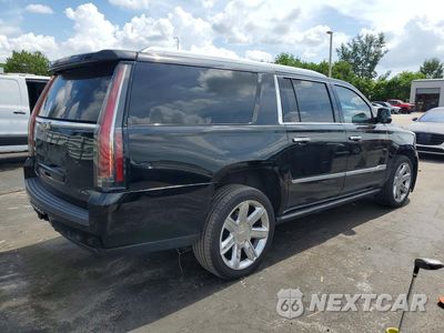 Trzecie zdjęcie samochodu z tyłu: 2020 CADILLAC ESCALADE ESV PREMIUM LUXURY VIN:1GYS3JKJ0LR149661 - miniatura