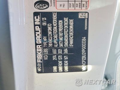Zdjęcie 13 z 13 samochodu: 2023 FISKER OCEAN VIN:VCF1ZBU29PG003384 - miniatura