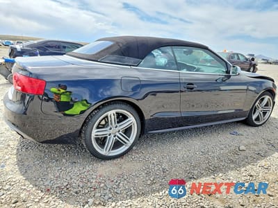 Trzecie zdjęcie samochodu z tyłu: 2013 AUDI S5 PREMIUM PLUS VIN:WAUCGAFH9DN011242 - miniatura