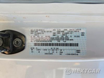 Zdjęcie 12 z 12 samochodu: 2023 FORD F150 SUPERCREW VIN:1FTEW1EP0PKD15752 - miniatura