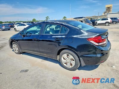 Drugie zdjęcie samochodu z przodu: 2013 HONDA CIVIC LX VIN:2HGFB2F57DH510576 - miniatura