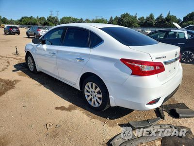Drugie zdjęcie samochodu z przodu: 2016 NISSAN SENTRA S VIN:3N1AB7AP5GY333980 - miniatura