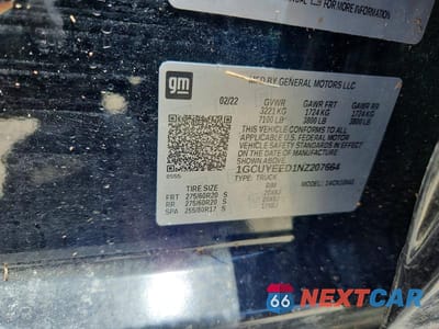 Zdjęcie 12 z 12 samochodu: 2022 CHEVROLET SILVERADO LTD K1500 RST VIN:1GCUYEED1NZ207664 - miniatura